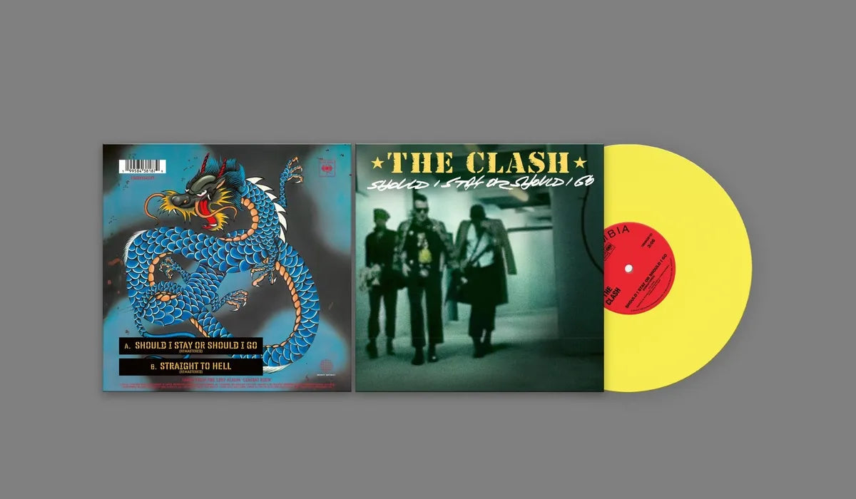 The Clash - ‘Should I Stay Or Should I Go’ 7" Vinyl Due 12/6/26
